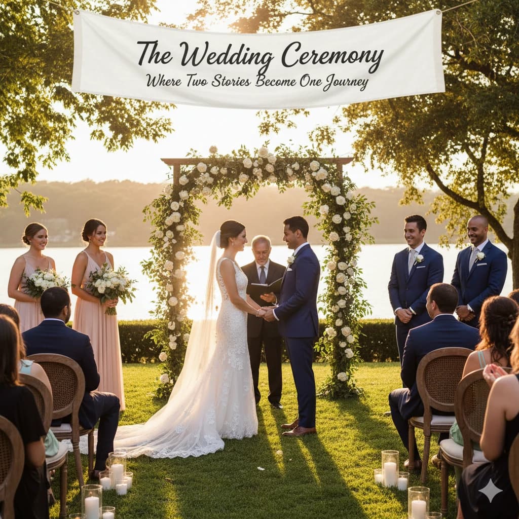 The Wedding Ceremony – Where Two Stories Become One Journey