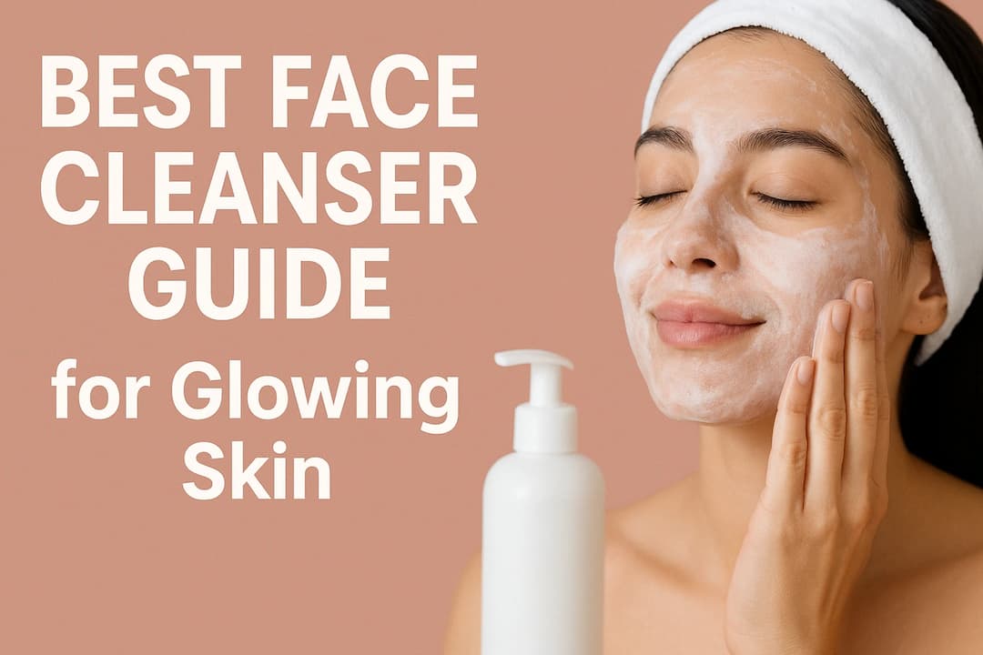 The Ultimate Guide to Choosing the Best Face Cleanser for Healthy & Glowing Skin